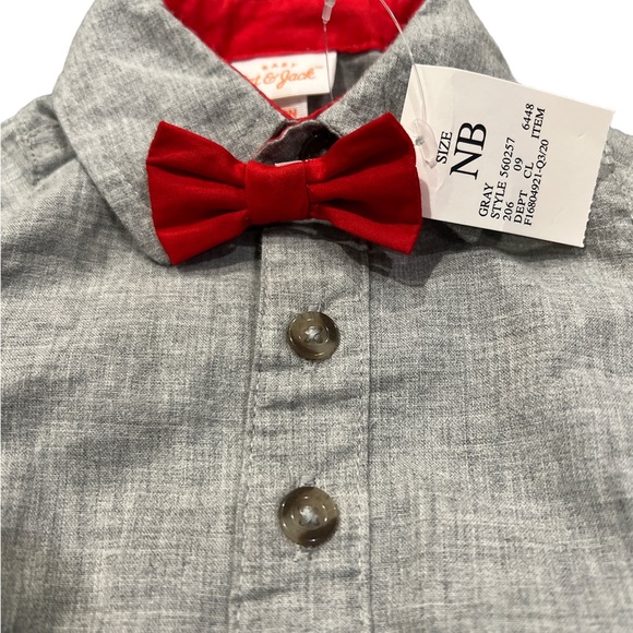 NWT 3 piece NB Valentines Day Outfit - Picture 4 of 5